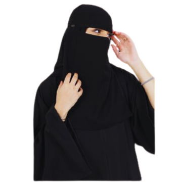 SAUDI NIQAB WITH BUCKLE