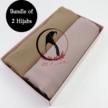 Georgette Hijab Bundle Of 2